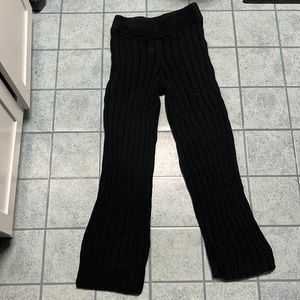 Free People Beach Ribbed Imogene Wide Leg Pants